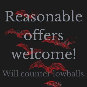 Make a reasonable offer!